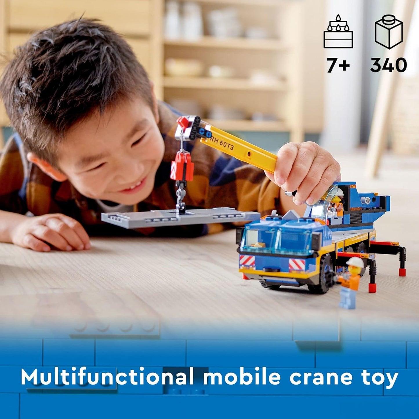 LEGO City Mobile Crane Truck Set 60324 – 60324