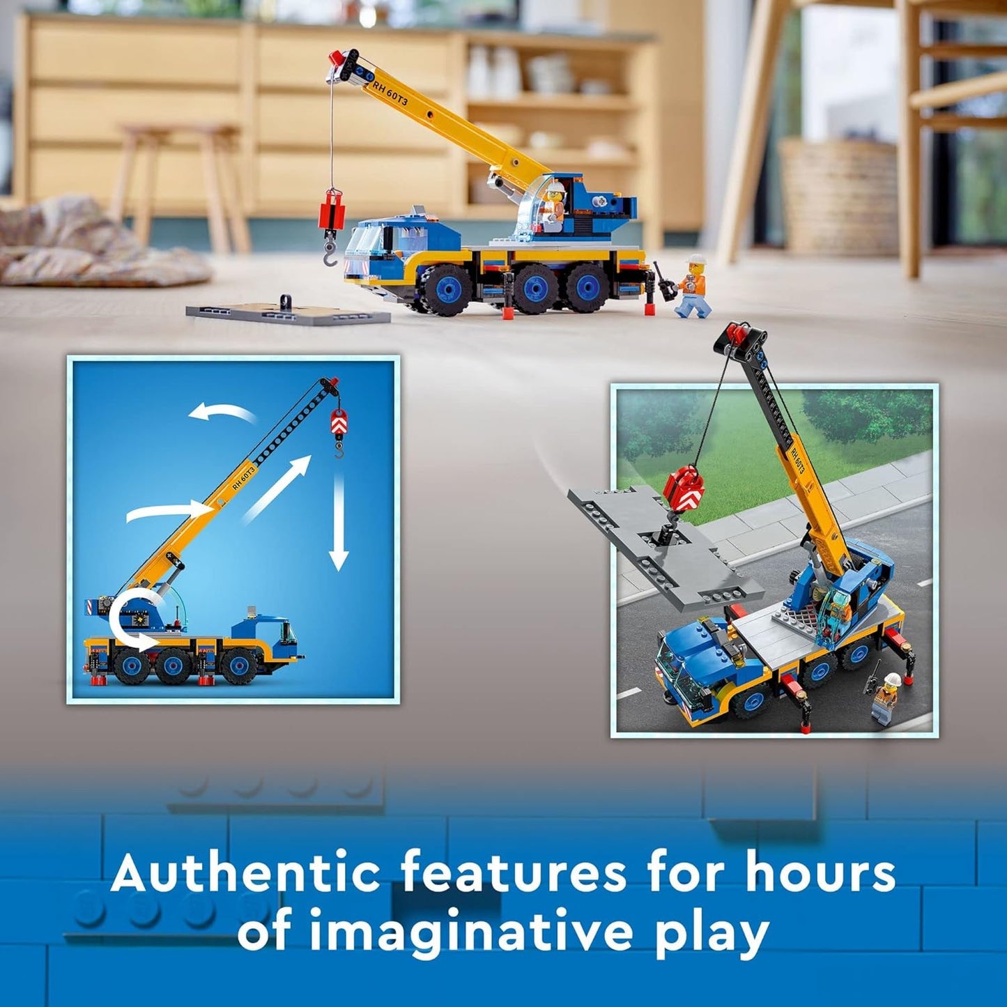 LEGO City Mobile Crane Truck Set 60324 – 60324
