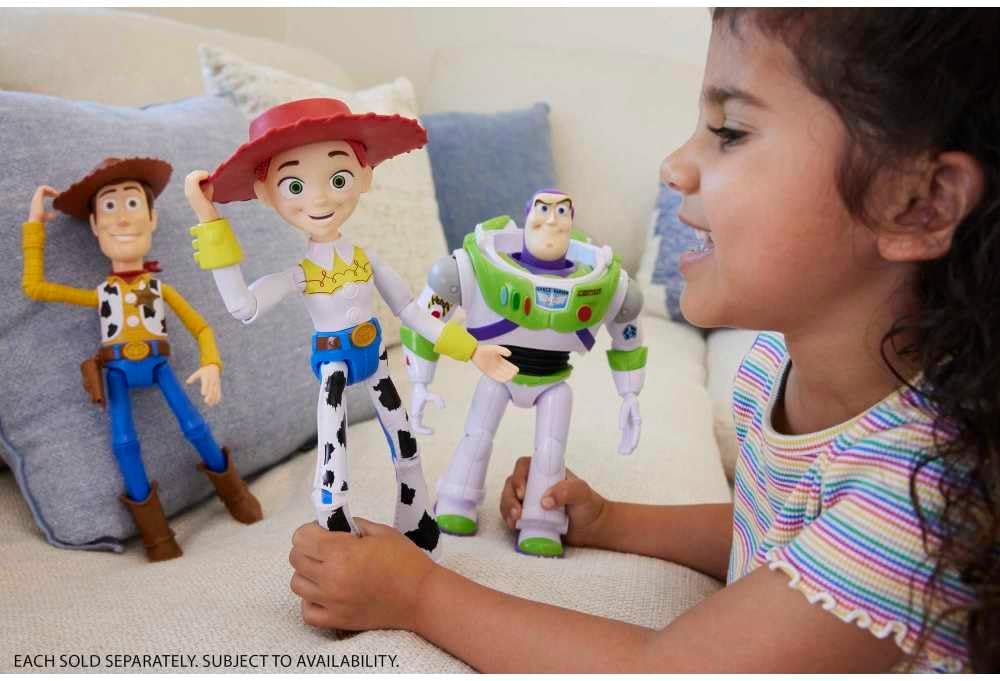 Mattel Disney and Pixar Toy Story Large Action Figure Posable Jessie in Signature Cowgirl