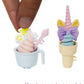 Barbie Careers Playset Ice Cream Shop Set with Brunette Fashion Doll Ice Cream Machine Molds Dough & Accessories