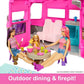Barbie Camper Playset DreamCamper Toy Vehicle with 60 Doll-Sized Accessories Including Furniture Pool & 30-inch Slide – 60