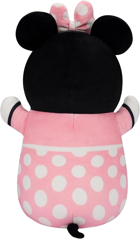 Squishmallows Original Disney 10-Inch Minnie Mouse HugMees - Medium-Sized Ultrasoft Official Jazwares Plush