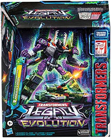 Transformers Legacy Evolution Leader Armada Universe Megatron Toy 7-inch Action Figure