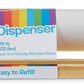 Melissa & Doug Wooden Paper Roll Dispenser A" Includes 12 inches x 75-ft Paper – 12