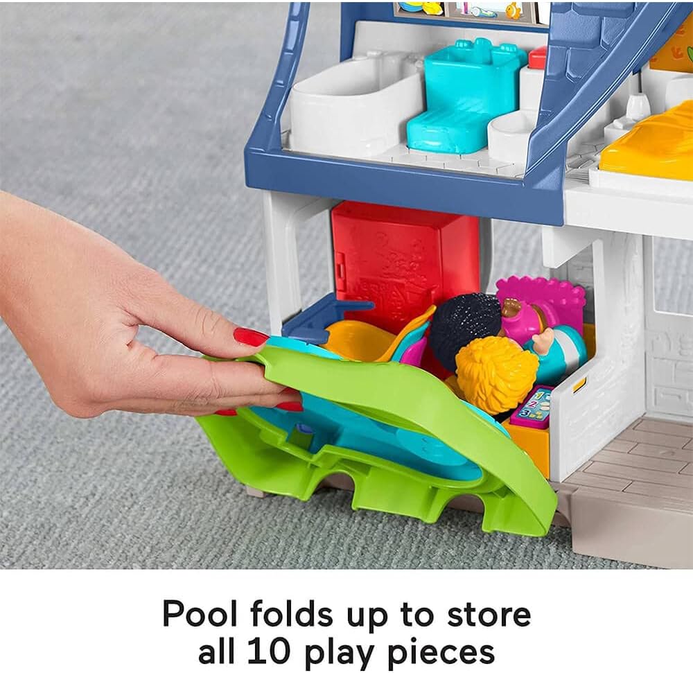 Fisher-Price Little People Toddler Learning Toy Friends Together Play House Set with