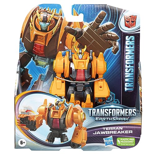 Transformers EarthSpark Warrior Class Optimus Prime Action Figure 5-Inch Robot for