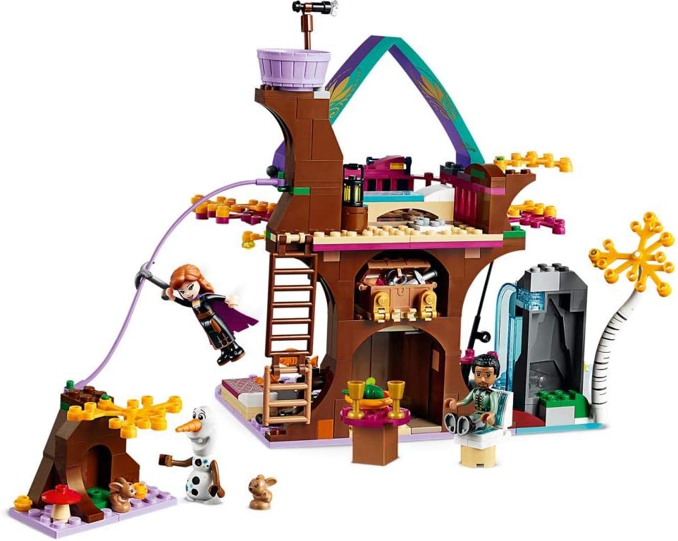 LEGO Disney Princess Enchanted Treehouse Includes Anna Olaf and Mattia Minifigures