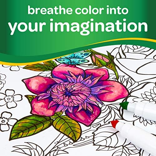 Crayola Super Tips Marker Set 100ct Fine Point Washable Markers Drawing Markers for