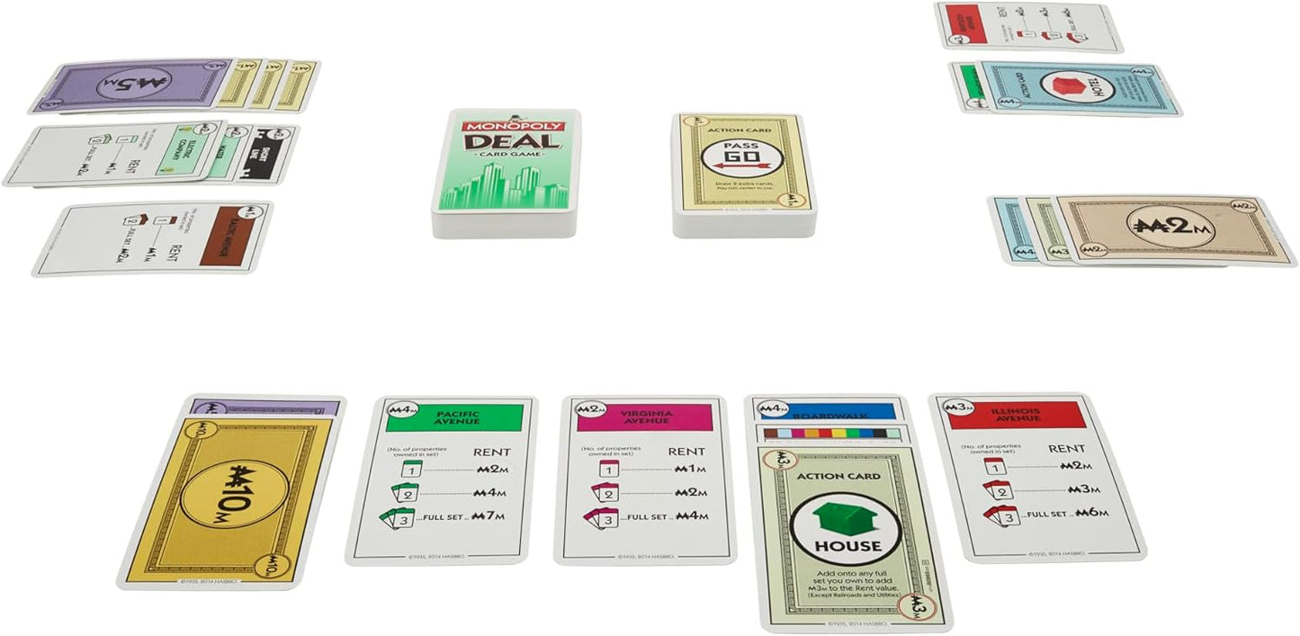 Hasbro Gaming Monopoly Deal Card Game