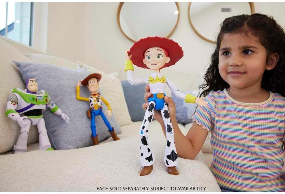 Mattel Disney and Pixar Toy Story Large Action Figure Posable Jessie in Signature Cowgirl