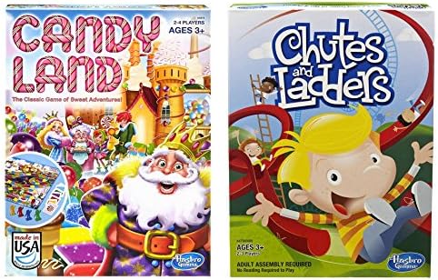 Hasbro Candyland and Chutes and Ladders Board