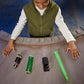 STAR WARS Lightsaber Forge Kyber Core Luke Skywalker Officially Licensed Green