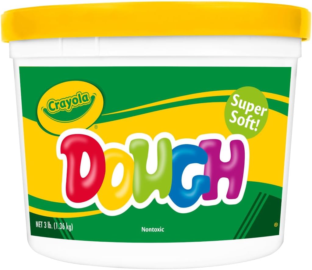 Crayola Orange Dough 3 lb. Resealable Bucket for Gift