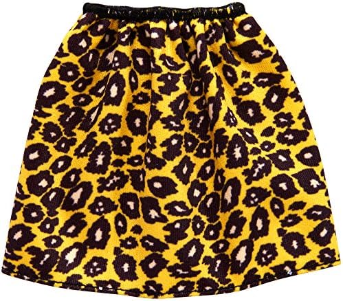 Barbie Fashions 6 Cheetah Print Skirt
