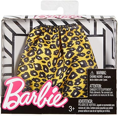 Barbie Fashions 6 Cheetah Print Skirt