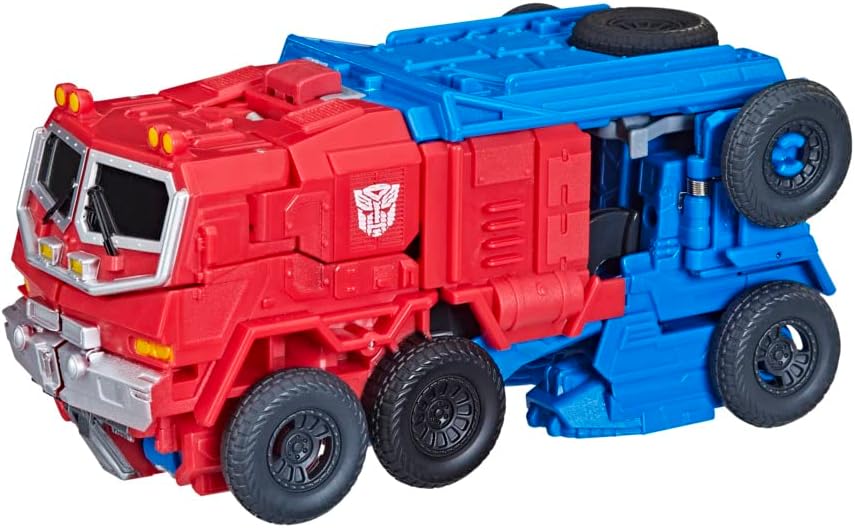 Transformers Rise of The Beasts Movie Smash Changer Optimus Prime Converting Action