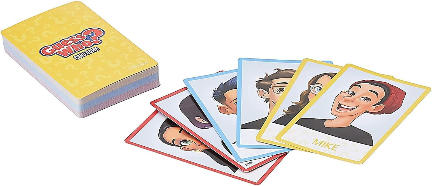 Hasbro Gaming Guess Who Card Game for 2 Player Guessing Game
