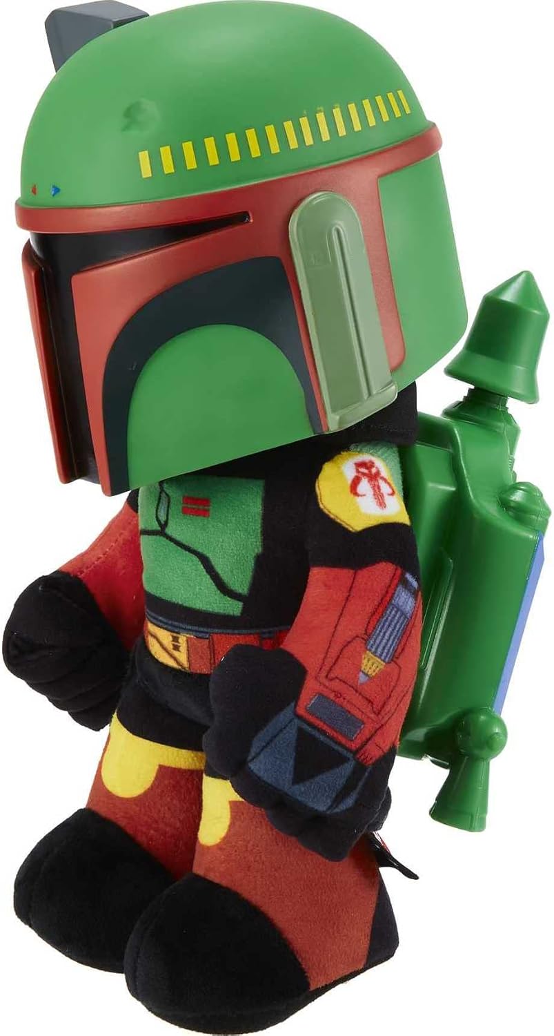 Star Wars Mattel  Boba Fett Rocket 12-inch Plush Toy – 12