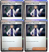 Pokemon Professor's Research - Professor Turo 190198 - Scarlet Violet - Pokemon Trainer x4 Card Lot - Playset