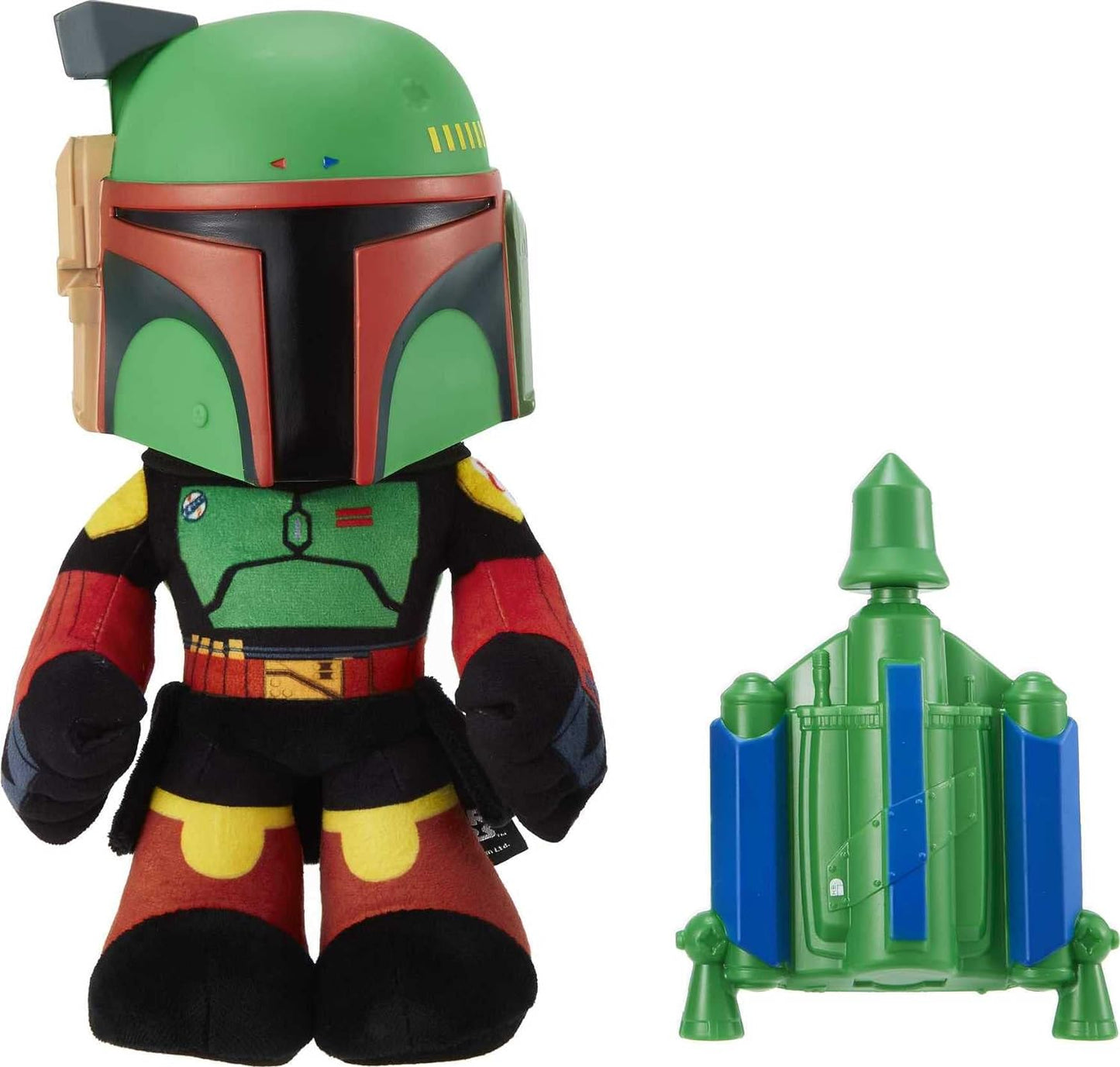Star Wars Mattel  Boba Fett Rocket 12-inch Plush Toy – 12