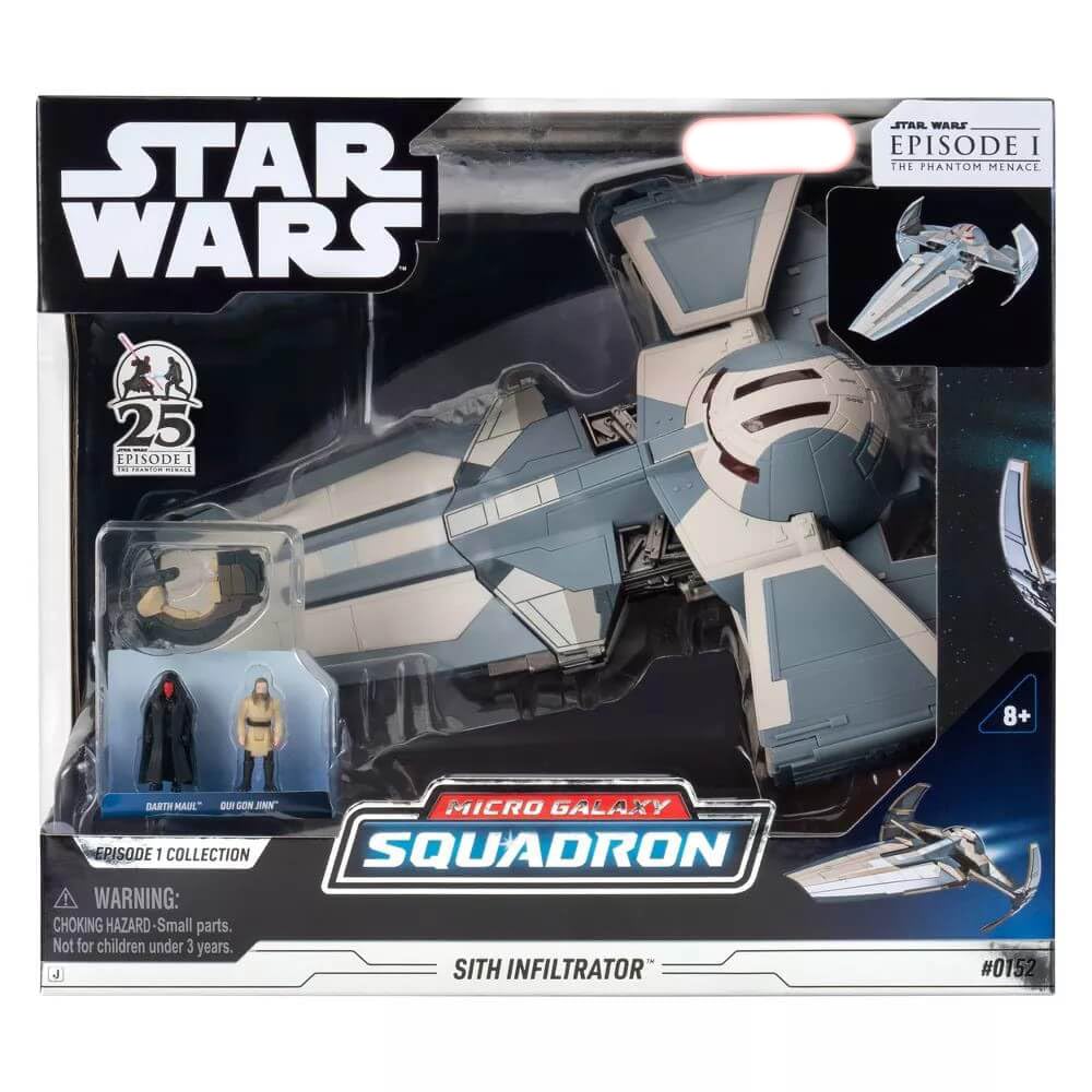Star Wars Micro Galaxy Squadron Sith Infiltrator 10-Inch Vehicle – 10