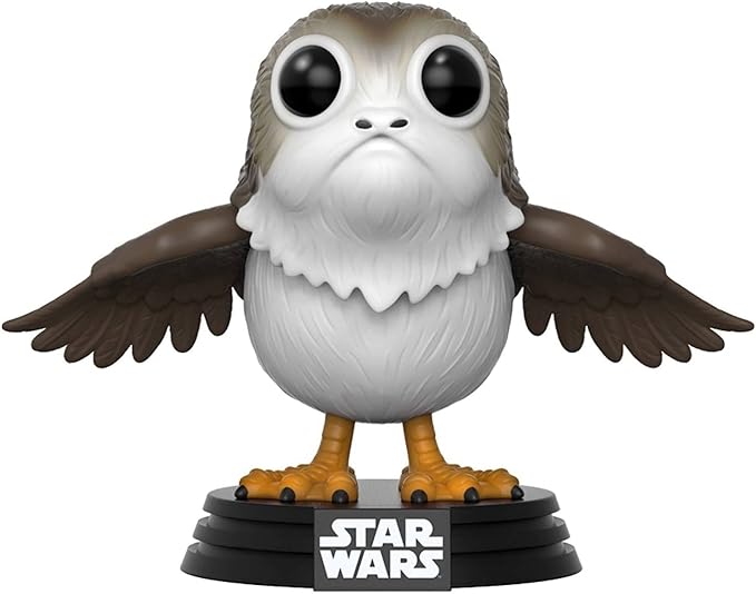 Star Wars Funko PORG POP! x  - The Last Jedi Vinyl Figure + 1 Official  Trading Card Bundle – 1