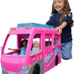 Barbie Camper Playset DreamCamper Toy Vehicle with 60 Doll-Sized Accessories Including Furniture Pool & 30-inch Slide – 60