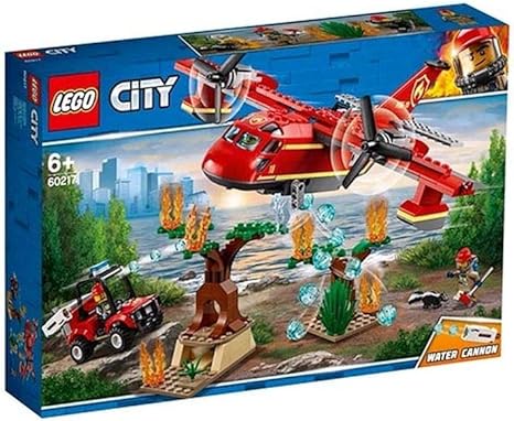LEGO City Fire Plane 60217 Building Kit 363 Pieces