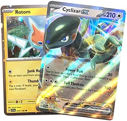 Pokemon Cyclizar ex - SVP018 Black Star Promo - Pokemon Promo Card Set - Rotom Holo Foil