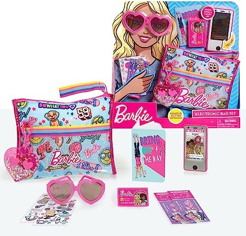 Barbie Electronic 10-Piece Purse Set for Ages 3 Up by Just Play