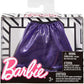 Barbie Fashions 8 Purple High Low Skirt