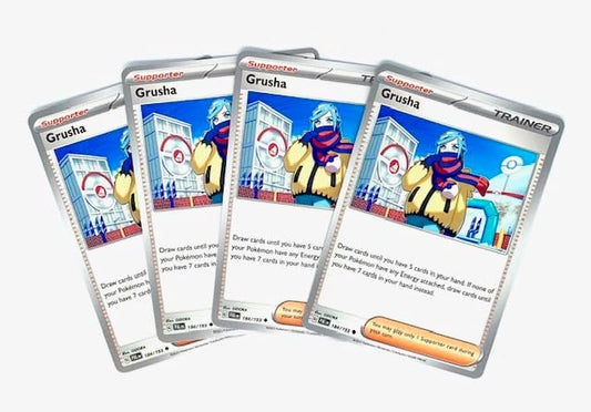 Pokemon Grusha 184193 - Paldea Evolved - Pokemon Supporter Trainer Card Set - Playset