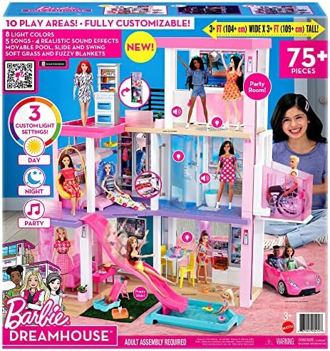 Barbie DreamHouse Doll House Playset