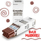 Crayola Washable Markers - Black 12ct Broad Line Markers Bulk Markers for Classrooms