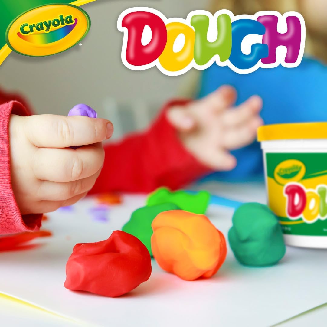 Crayola Orange Dough 3 lb. Resealable Bucket for Gift