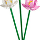 LEGO Lotus Flower - Building Toy for Girls Boys Ages 8 - Artificial Lotus for Home Decor