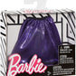 Barbie Fashions 8 Purple High Low Skirt