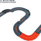 Hot Wheels Toy Car Track Set Pack 10 Track-Building Parts with City Square Bridge & 1:64 Scale Vehicle Connects to Other Tracks – 10