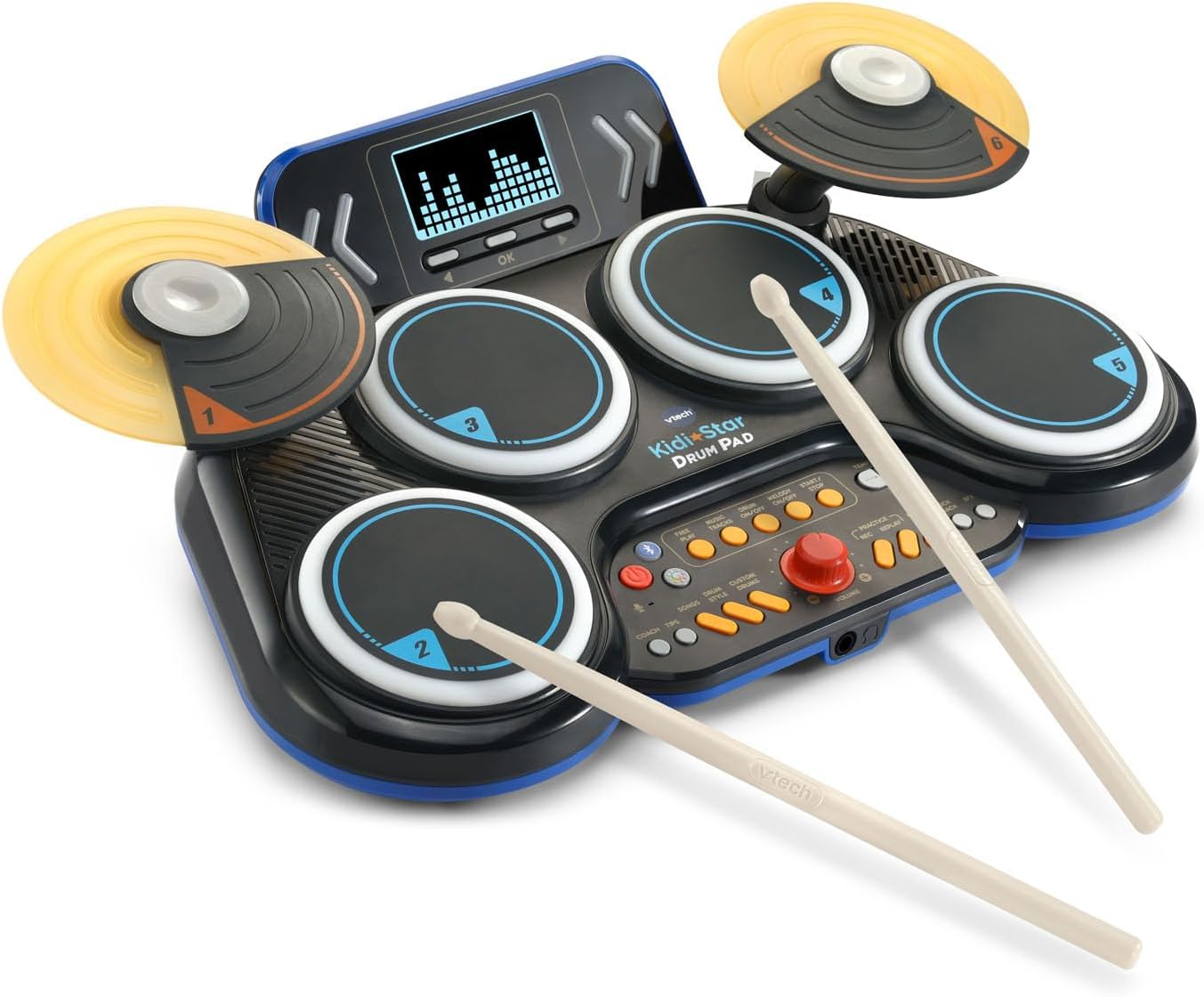 VTech Kidi Star Drum Pad Black