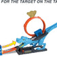 Hot Wheels City T-Rex Chomp Down Track Set A" 1:64 Scale Vehicle Stunt Action to Knock Out the Dinosaur – 1