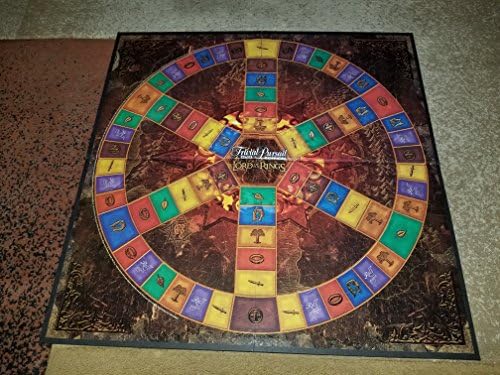 Hasbro Trivial Pursuits LOTR Edition Boardgame