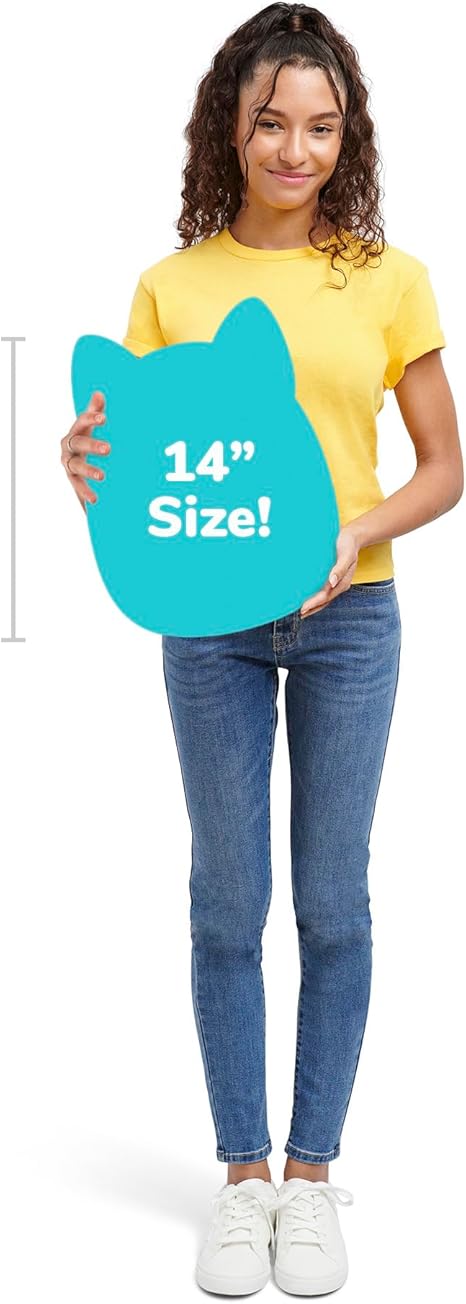 Squishmallows Original 14-Inch Lilaz Peach Cow - Official Jazwares Plush Large