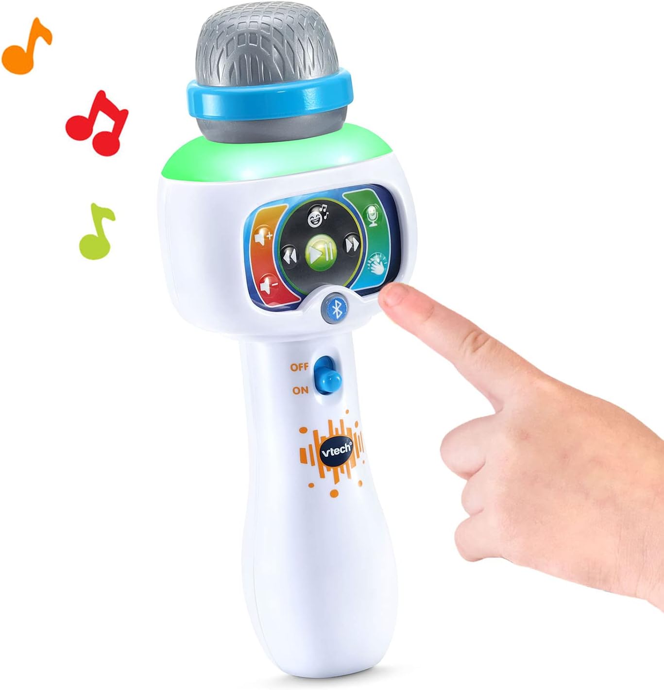 VTech Sing It Out Karaoke Bluetooth Microphone White