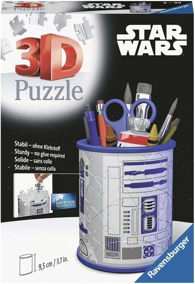 Star Wars Ravensburger 3D Puzzle Pencil Pot - – 3