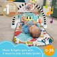 Fisher-Price Baby Gift Set Glow and Grow Kick Play Piano Gym Blue Playmat Musical