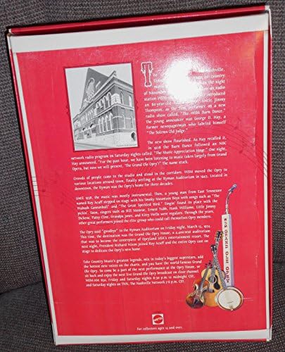 Mattel Barbie Grand Ole Opry Country Rose 12 Figure