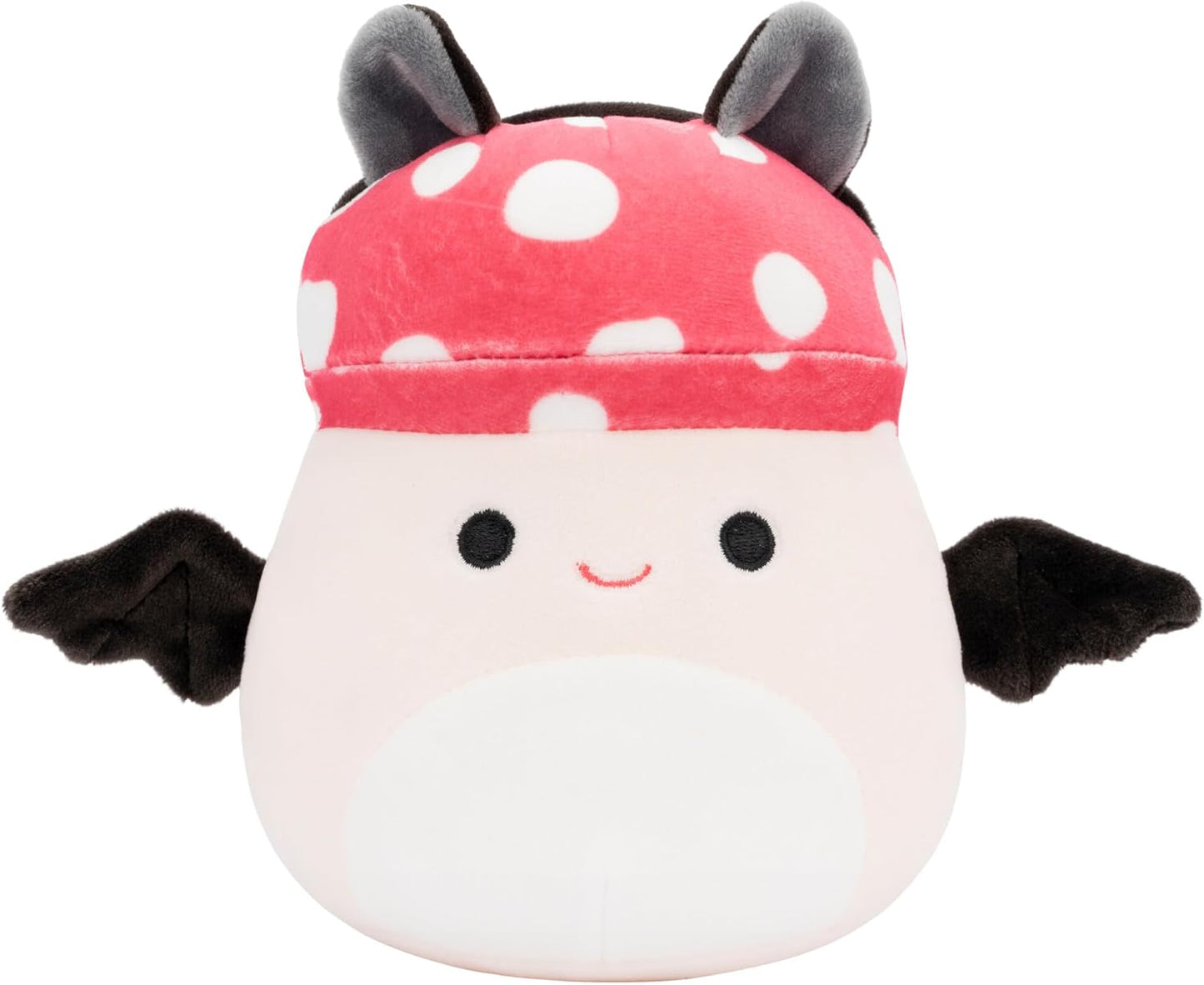 Squishmallows Original 5-Inch Halloween 4-Pack - Gabin Pumpkin Axolotl Fitzy Goblin Holding Latte Malcolm Bat Mushroom Ms. K Purple Clown - Official Jazwares Plush