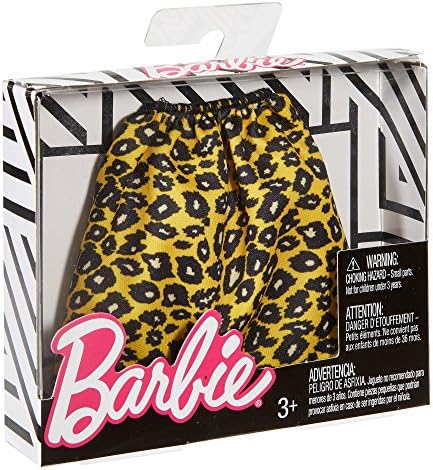 Barbie Fashions 6 Cheetah Print Skirt