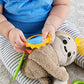 Fisher-Price Baby Toy Slow Much Fun Stroller Sloth Travel Activity with Motion Sensory