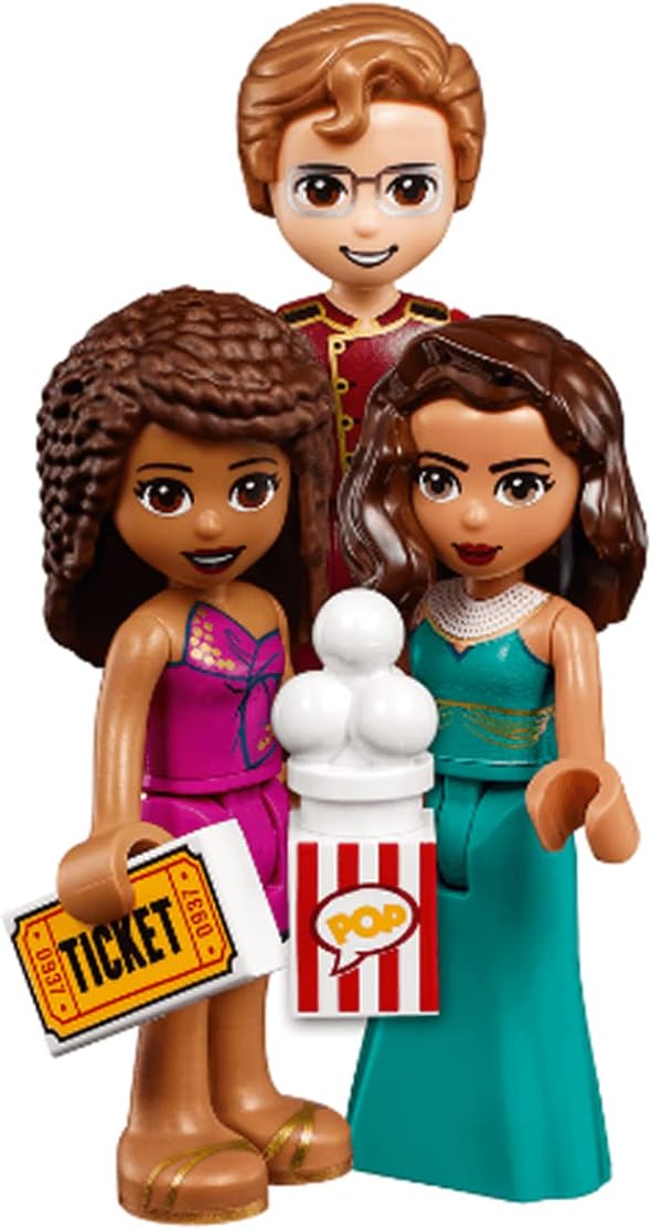 LEGO Friends Heartlake City Movie Theater 41448 Building Kit Great for Who Love Movies